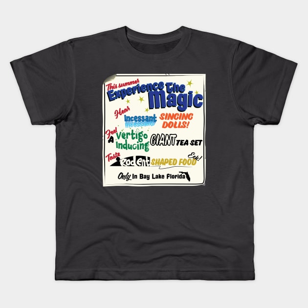 Experience The Magic! Kids T-Shirt by WearInTheWorld